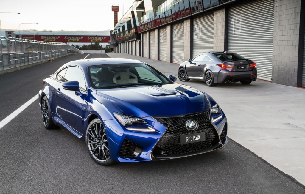 Lexus Launches All-New RC F Coupe